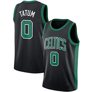 Mannen Vesten Halve Mouw Pullover Basketbal kleding Celtics Jersey print unisex korte mouwen trui mannen sportvesten kleding, S
