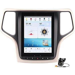 Android 15 Autoradioradio voor J-eep Grand Cherokee 2014-2022 GPS-navigatie 10,4 inch touchscreen MP5 met WiFi 4G DSP Carplay,8core 4+64gb
