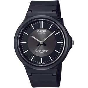 Casio Analoog kwartshorloge heren met kunststof armband MW-240-1E3VEF, Armband