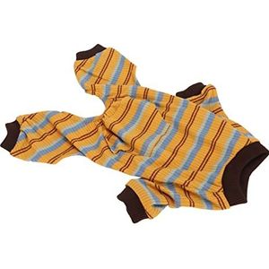 Pyjamashirt voor Honden, Gestreepte Trui met Zachte Stretch voor puppy's, Machinewasbaar voor Wandelingen in de Lente (XS)