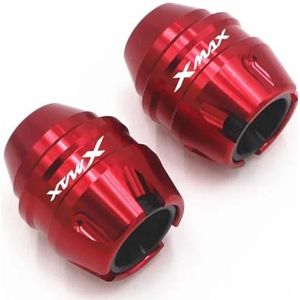 Motorfietsmodificatie Accessoires XMAX300 Motorfiets Accessoires Vooras En Voorvork Anti-collision Slider Wieldop Voor XMAX 300(Front red)
