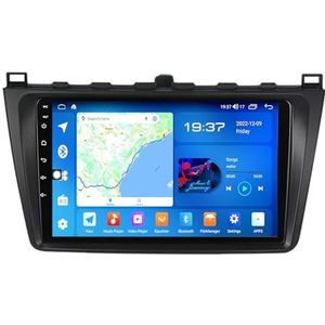 Android 11 Dubbel Din Stereo Auto Multimedia Radio Voor Mazda 6 2008-2012 9 Inch Dubbel Din Auto Stereo Head unit Ondersteuning 4G WIFI Bluetooth Stuurbediening Carplay(A200S 4G+WIFI 8-Core 2G 32G)
