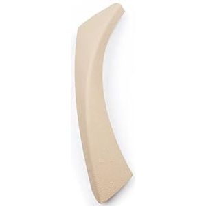 Auto interieurdeurgrepen Voor BMW 3 Serie E90 E91 E92 E93 316 318 320 323 325 328 330 335 Auto Interieur Handgreep Deurpaneel Cover Decoratief(Beige cover left)