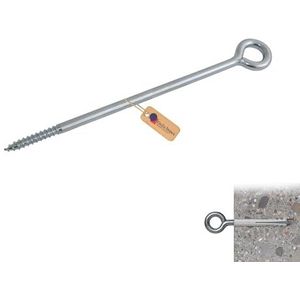 GeZu Impex® Oogschroeven for scaffolding Gegalvaniseerd 350 mm schroefoog oogbouten schroef