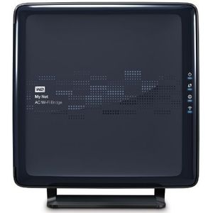 Western Digital My Net AC Bridge Wi-Fi 802.11ac/n/a, Gigabit Ethernet, Internet Explorer 7, Safari 2, Firefox 2, Google Chrome 7, 177 x 63 x 191 mm
