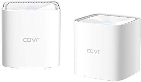 D-Link - COVR-1102 - Dualband Whole Home Mesh Wi-Fi-systeem - Wit - 2-pack, MU-MIMO, 2 Gb-poorten, WPA3