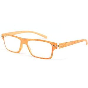 Leesbril Fantasie Orange Wynd – dames, Dioptrie 2, Oranje