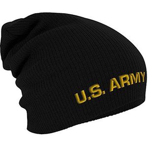 Fan-O-Menal Textiel Longbeanie Slouch-beanie muts US Army 54601