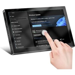 7/8 inch touchscreen draagbare monitor HD kleine monitor Geschikt for Raspberry Pi Geschikt for laptop-pc Geschikt for Xbox Geschikt for PS4/5 Geschikt for switch Geschikt for ingebouwde luidsprekers(