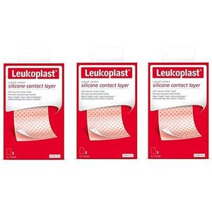 Leukoplast Cuticell Siliconen Contactlaag - Transparante Laag Lijm Langdurig Wondverband - 5 stuks (x3 Pack)