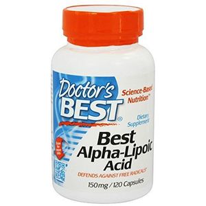 Doctor's BEST , Beste alfa-liponzuur, 150 mg, 120 capsules
