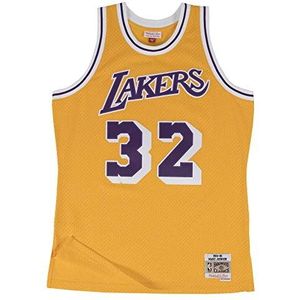 Mitchell & Ness - Mouwloze Trainingstop - Geel - Polyester