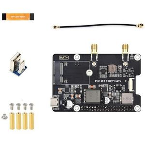 MCAOAL Pcie ToE KEY Met Power Over Ethernet Ondersteunt Netwerkkaart Bluetooth-compatibele uitbreidingsbord Development Board Accessoires