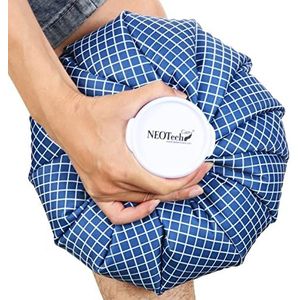 Neotech Care - IJszak met draaidop - verwondingen, zwellingen, hoofdpijn, pijnverlichting, eerste hulp (Blauw, 28cm)