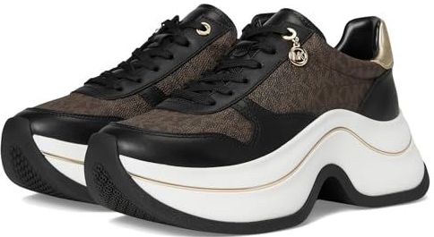 Michael Kors - Arla - Pantoffels - Beige - Leer - Vetersluiting - Casual