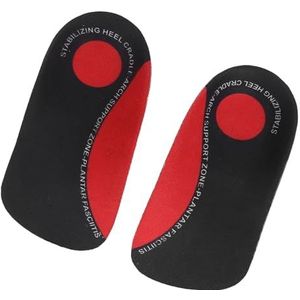 Voetorthese-inlegzolen, steunzolen voor voetboog, zacht ademend, 1 paar EVA voor plantaire fasciitis (M (39-42))
