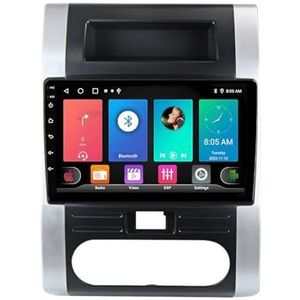 Dubbele DIN Android 14 autoradio voor Nissan X-Trail 2007-2015 9 Duim QLED Touch screen-met Draadloze Carplay Android Auto GPS navigatie 4G WiFi Stuurwielbediening achteruitrijcamera(P3 WIFI 4-Core 2G