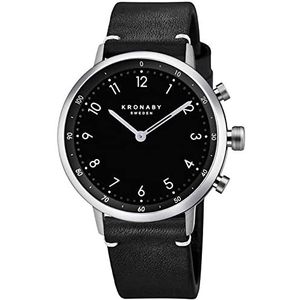 Kronaby S3126/1 Men's Black Nord Hybrid Smartwatch