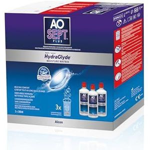 AOSEPT Plus HydraGlyde 3 x 360 ml