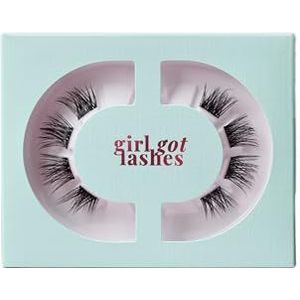 GirlGotLashes Mini Box Everyday Edition Nr. 2, wimperextensies voor thuis, 1 paar wimpers, wimpers met 5-7 dagen houdbaarheid, veganistisch, handgemaakt