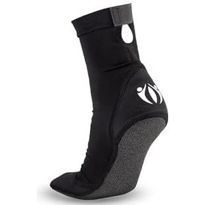 SportVerbindet Strandvoetbalsokken met kevlar zolen, duurzaam en comfortabel, zwart, S