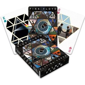 AQUARIUS Pink Floyd speelkaarten - Pink Floyd Themed kaartspel voor uw favoriete kaartspellen - Officieel gelicentieerde Pink Floyd merchandise & verzamelobjecten