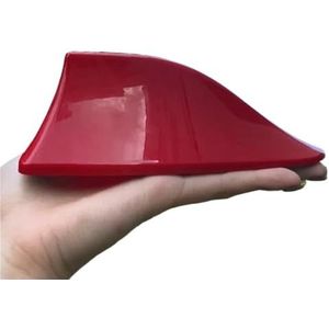 Audio- & videoantennes voor auto Auto Haaienvin Antenne Radio FM Signaal Antennes Vervangende Auto Styling Dakantenne Decoratie Autoradio Antenne(Red)