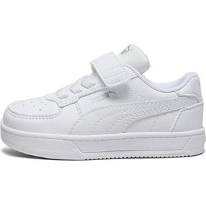 PUMA PUMA Caven 2.0 sneakers voor peuters 25, White Silver Black Metallic