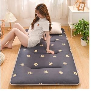 Kingsize Matrastopper, Eenpersoonsbedmatras, Studentenmatras, Opvouwbare Tatami-matras, Verdikte Vochtbestendige Dubbele Slaapmatras Op De Vloer (Color : #27, Size : 150 * 200CM*5CM)