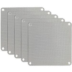 Sweeaau 5 STKS 80mm 90Mm 120Mm 140Mm Snijbare Wit Pvc PC Ventilator Stoffilter Stofdicht Voor Case Computer Mesh Koeling Stofdicht Cove Computer Stoffilter