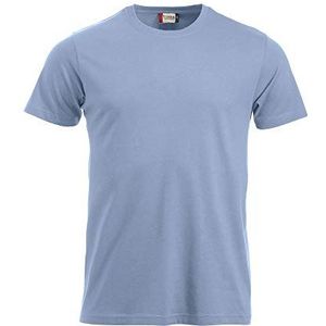 CliQue Nieuw klassiek T-shirt voor heren, Blauw (lichtblauw), XXL