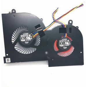 Ventilator voor GS65 MS-16Q2 16Q2-CPU-CW 16Q2-GPU-CW CPU GPU BS5005HS-U3N(CPU FAN)