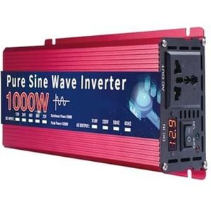 Spanningsomvormer DC 12v 24v Naar AC 220v 110v Voor Zuivere Sinusgolfvoeding Spanningsomvormer Autozonne-omvormer 12V 220V 2000W 3000W 4000W Omvormer(24V,220V 50HZ,1000W)