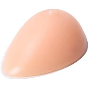 HomeJoySet Waterdruppelvormige Zelfklevende Siliconen Borstprothese Uit Één Stuk - Mastectomieprothese, Nepborstvergrotingspads For Travestieten, Transgenders, Cosplay - 100 G/stuk, Naakt(Nude_150g/pi