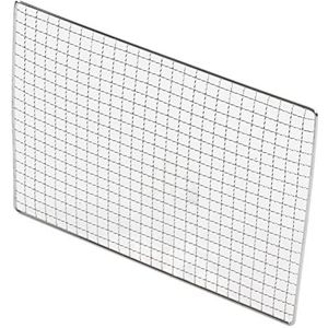 BBQ Grill Mat Barbecue Draadmat, 13,8 X 10,5 X 0,2 Inch Ijzer Multifunctionele BBQ Net Mat voor Thuis Picknicks Kamperen