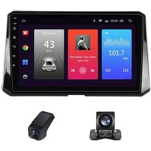 Autoradio 2 Din met Carplay Android Auto Wireless,geldt voor Toyota Corolla 12 E210 XP210 2018-2023 9inch touchscreen Bluetooth Stereo Auto RDS Radio achteruitrijcamera GPS-navigatie(A,NF-2)