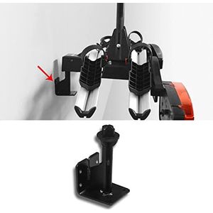 Menabo Wandhouder, fietsendrager, fiets, opvouwbaar, afneembaar, lichtgewicht, accessoires, fietsstandaard, aluminium, zwart