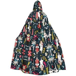 FRESQA Women_S Notenkraker Ballet Xmas Dance Unisex Hooded Lange Polyester Cape, Cosplay Kostuums Kerstfeest Vampieren Mantel