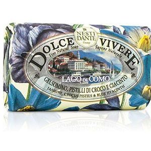 Nesti Dante - Dolce Vivere Fine Natural Soap - Lago Di Como - Jasmine Crocus Pistils & Blue Hyacinth 250 g