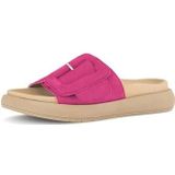 Unikleur - Slippers - Pink - Plateauhak - Klittenbandsluiting