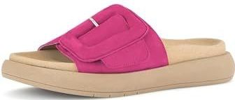 Unikleur - Slippers - Pink - Plateauhak - Klittenbandsluiting