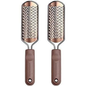 Janasiba 2 x pedicure voet vijl eelt verwijderaar voet rasp kolossale voet wisser voet gereedschap professionele zieken verzorging gezondheid