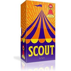 Oink Games Scout. kaartspel voor 2-5 spelers. • Grappige Circus-bordspel voor gezinnen. • *Genomineerd voor spel van het jaar.* • Beste familiespellen.