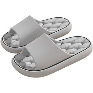 Slippers, Binnen- en buitencomfort douchepantoffels for heren en dames met afvoergaten,voor dames en heren(Gray,45 EU)
