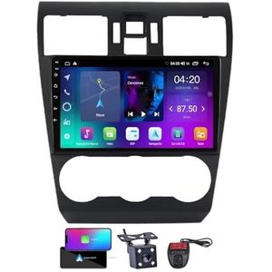 Android 13 Dubbel DIN autoradio voor Subaru Forester 4 SJ 2012-2015-GPS Navi | Gratis achteruitrijcamera| 9 inch Scherm met Carplay Android Auto/FM RDS DAB/Bluetooth/SWC/DSP Stereo(NF-1)