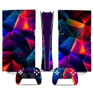 Voor PS5 PRO Skin Digital Edition Console En Controller Vinyl Cover Skins Wraps Krasbestendig, Compatibel Met Voor PS5 Digital Edition Pro 95082 Geen Schuimvorming Bubbelvrij
