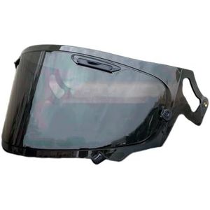 Motorhelm vizier lens, Helmvizier, RX7X vizier for RX-7X RX-7V NEO XD VAS-V helmschermen Capacete Moto windscherm hoge sterkte motorhelm onderdelen (zwart - alleen for gebruik overdag)(Black-day use o