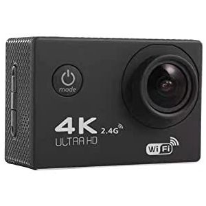 Sport DV HD Met afstandsbediening WIFI Waterdichte camera waterdichte buiten rijdende luchtduikcamera(Color:Nero)