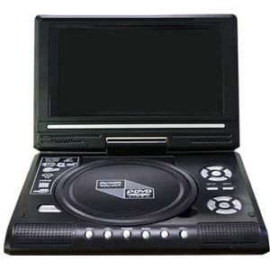 Draagbare 7,8/9,8 Inch Dvd-speler, 270 Graden Draaibaar Scherm, HD-videospeler, Reis-mini-cd-speler, Bioscoopradio-afspeelapparaat(7.8 inch)