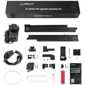 Creality CFS Upgrade Accessoirekit K1-serie, ontgrendel meerkleurige printen, 20-minuutse installatie voor CFS-filamentsysteem, compatibel met K1 Max, K1C